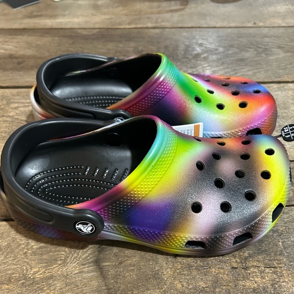 Solarized Black Crocs- Big Kids - Picture 3 of 4